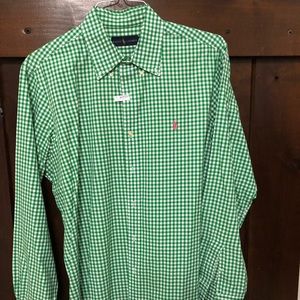Men’s RL Poplin button up shirt - Large